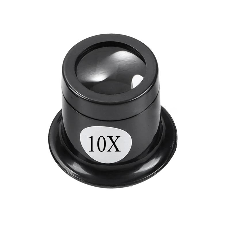 4 Stück Uhrenlupe Werkzeug Augenlupe Schleife Lupe Vergrößerungsglas Schmuck Vergrößerungswerkzeuge