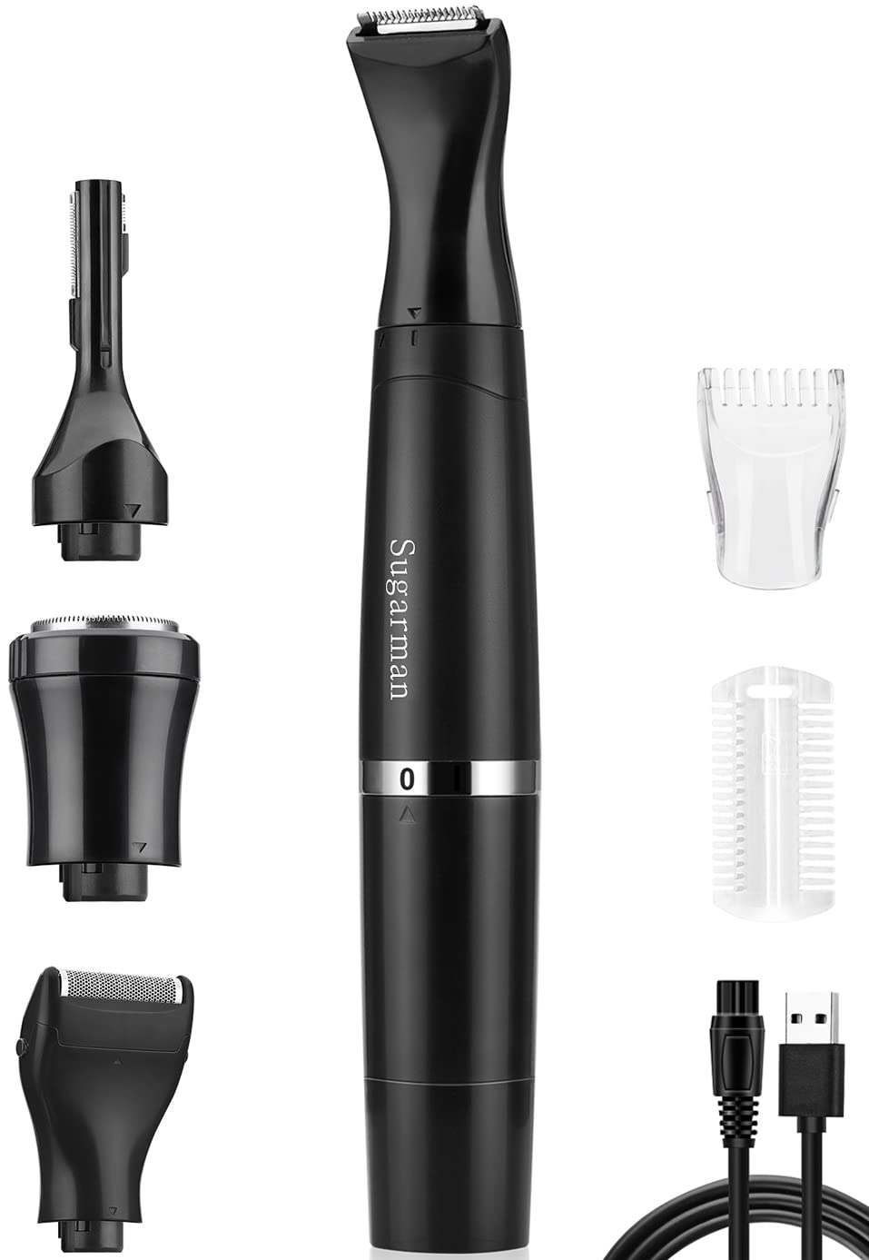 

Sugarman Shaver Electric Shaver USB Rechargeable Electric Shaver vio Shaver Razor Face Shaving Eyebrows Arms Armpits Legs Hair Bikini Line Unwanted
