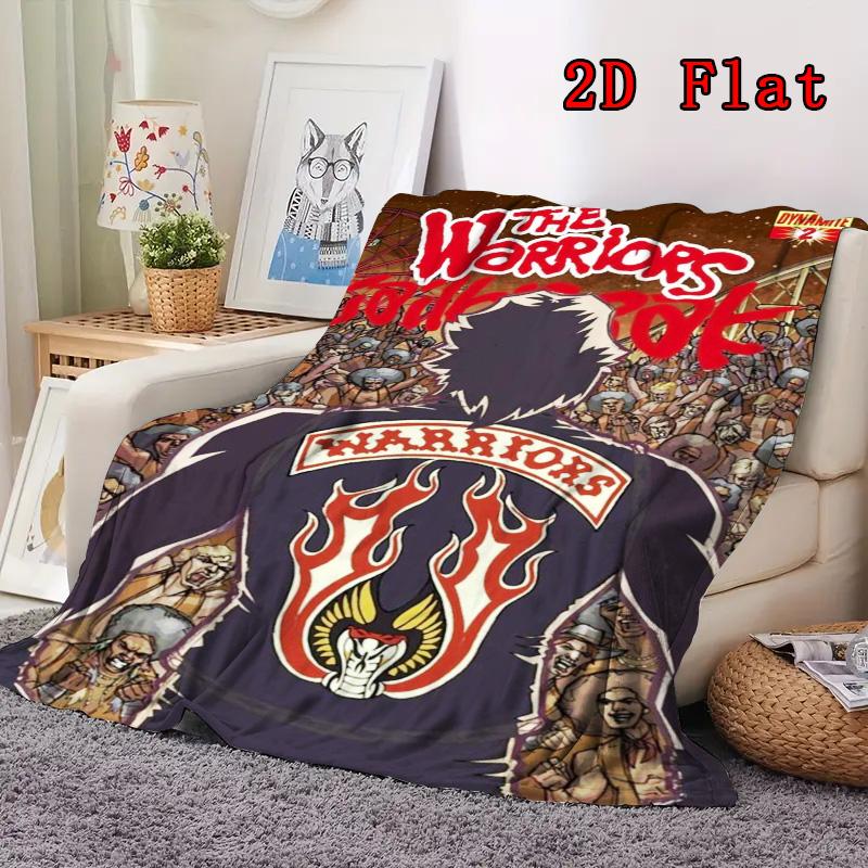 The Warriors 2D Flat Pattern Flannel Blanket High Quality All Seasons Warmth and Comfort Perfect for Christmas Gifts.NMT0928166