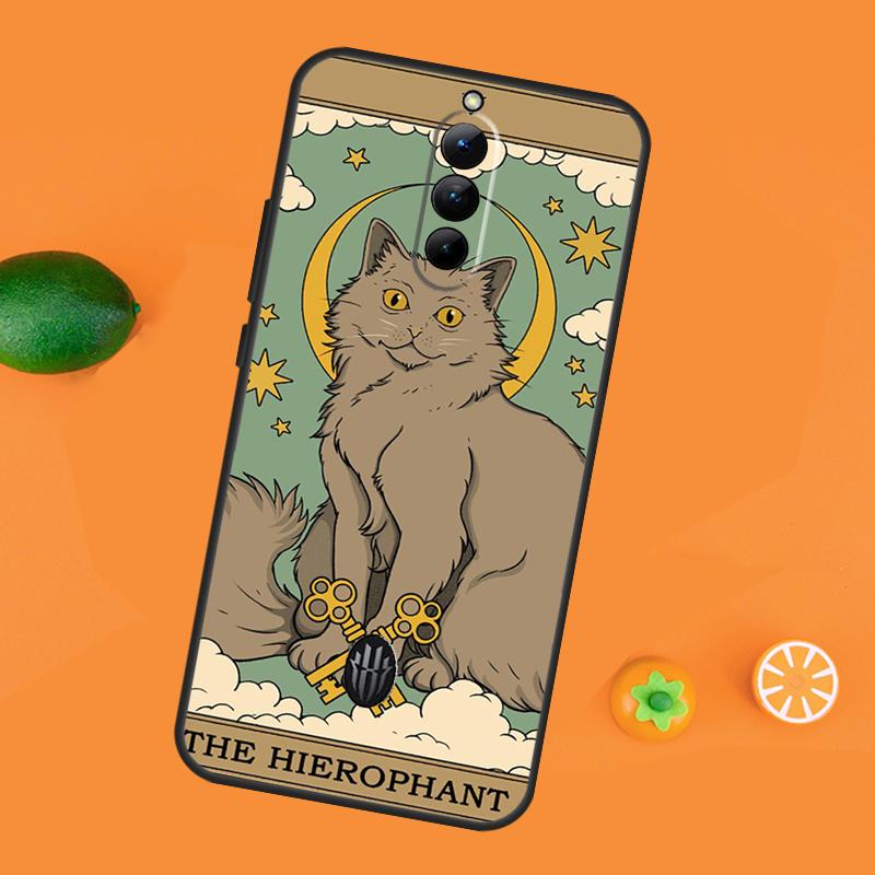 Katzen Tarot Hexerei Hülle Für ZTE Nubia Red Magic 10 Air 6S 7S 6 7 Pro RedMagic 11 10 9 8 8S 9S 10S Pro Plus Cover