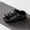High value ceramic ashtray office home living room ashtray trend Internet celebrity hole shoes anti-fly