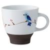 Hasami Ware Small Mug, Approx. 190ml Capacity, Humming Blue, Microwave and Dishwasher Safe, 25382