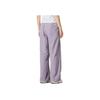 PUMA Fashionable Comfortable Solid Color Mid-Rise Striped Retro Sports Casual Pants Women bottoms Purple 628767-30