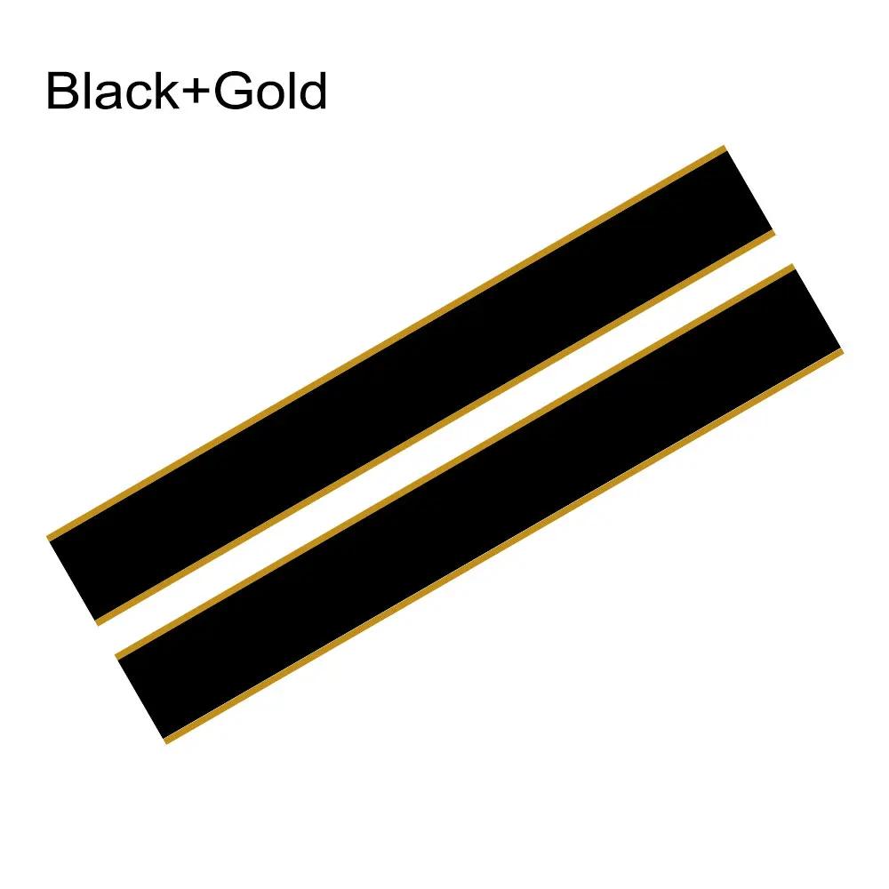 2PCS Car Engine Hood Long Stripe Stickers Waterproof Self-adhesive Vinyl Decals PVC Car Bonnet Decoration Stickers Accessories