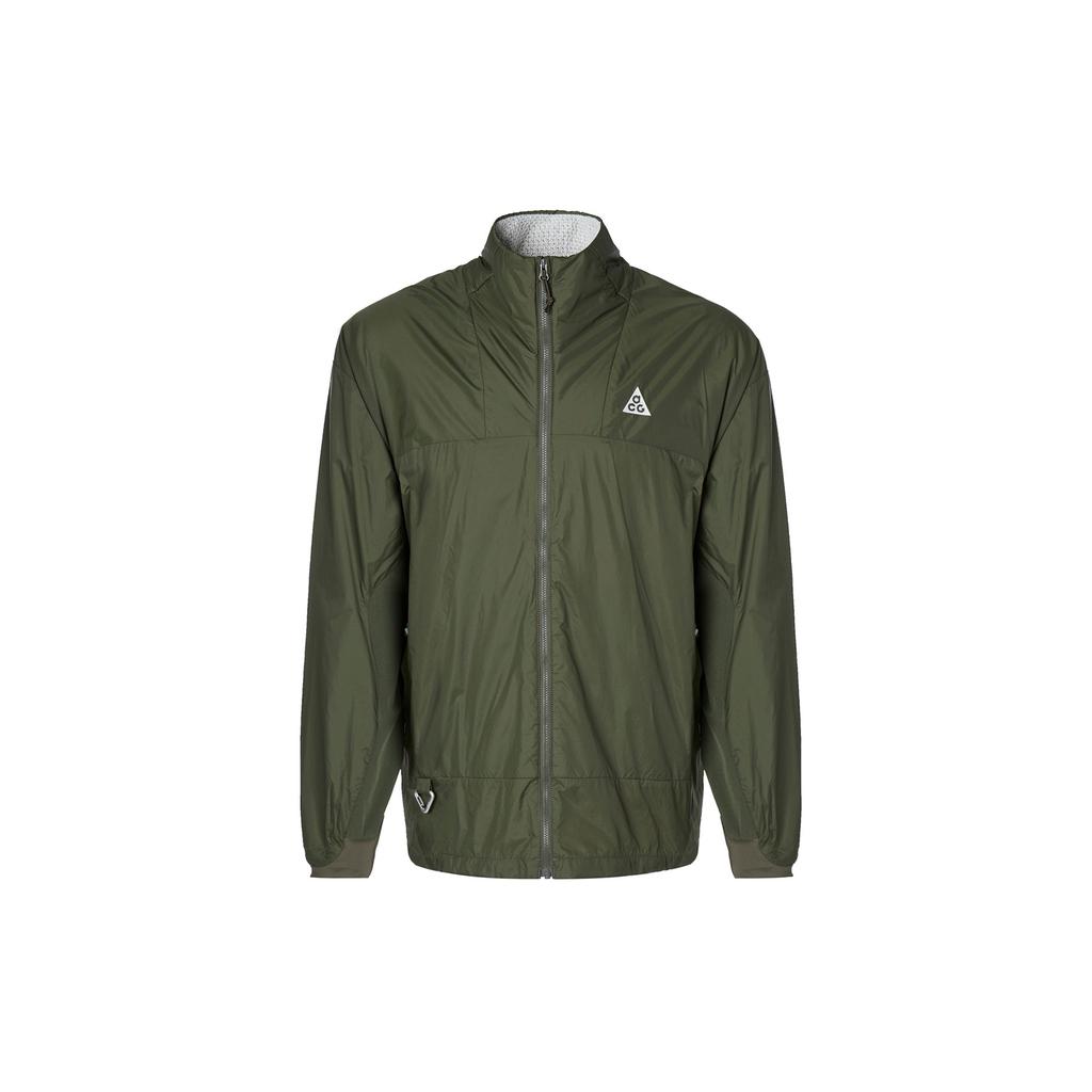Nike ACG Sierra lehká bunda (Velikost Asie) Cargo Khaki/Světle ořechové pánské streetwearové DX7881-325
