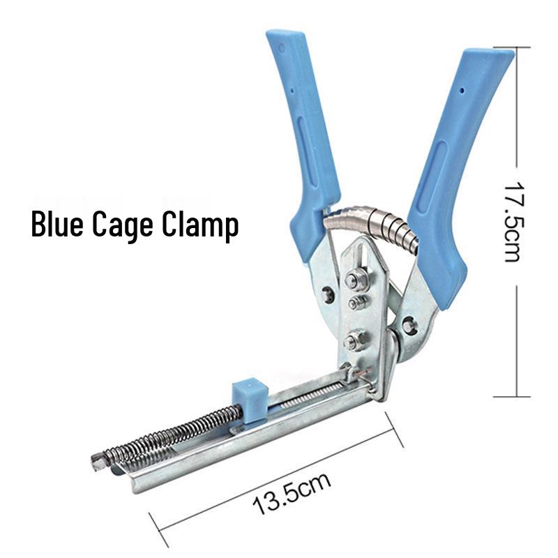 Hühnerkäfig Bindezangenset mit M-Nägeln und Schnallenbefestigungswerkzeugen zur Montage