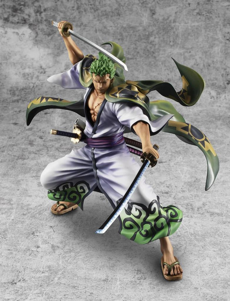 Megahouse Portrait of Pirates ONE PIECE "Warriors Alliance" ZORO JURO (Repeat)