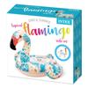 INTEX Tropical Flamingo Ride-On Float Mat, 142 X 137 X 97 Cm (57559) [Official Japanese Product]