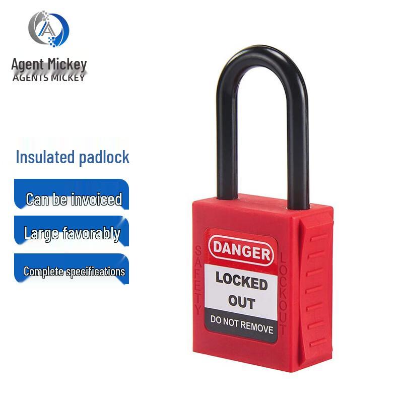 Mickey Agent Insulated Safety Padlock