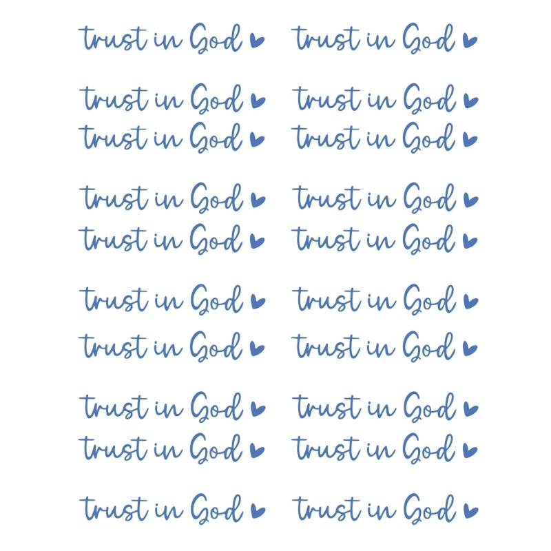 

Divine Drive Affirmations Reusable Trust in God Car Window Stickers Spiritual Journey Decal Spiritual Decors for Mirror