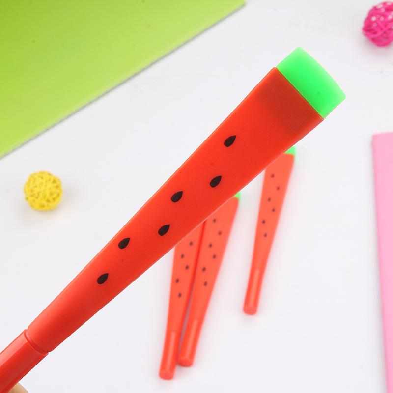 10PCS Cute Kawaii Pineapple Watermelon Gel Pen Sweet Lovely Funny Creative Writing School Supply Girls Gift Student Stationery