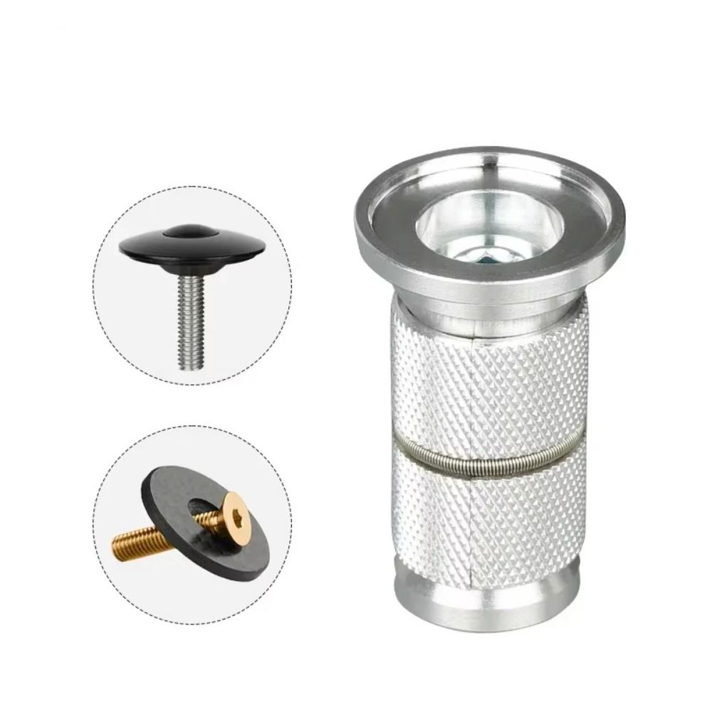 Bicycle Front Fork Bicycle Expansion Hanging Core Fangled Nut  Headset Stem Top Cap