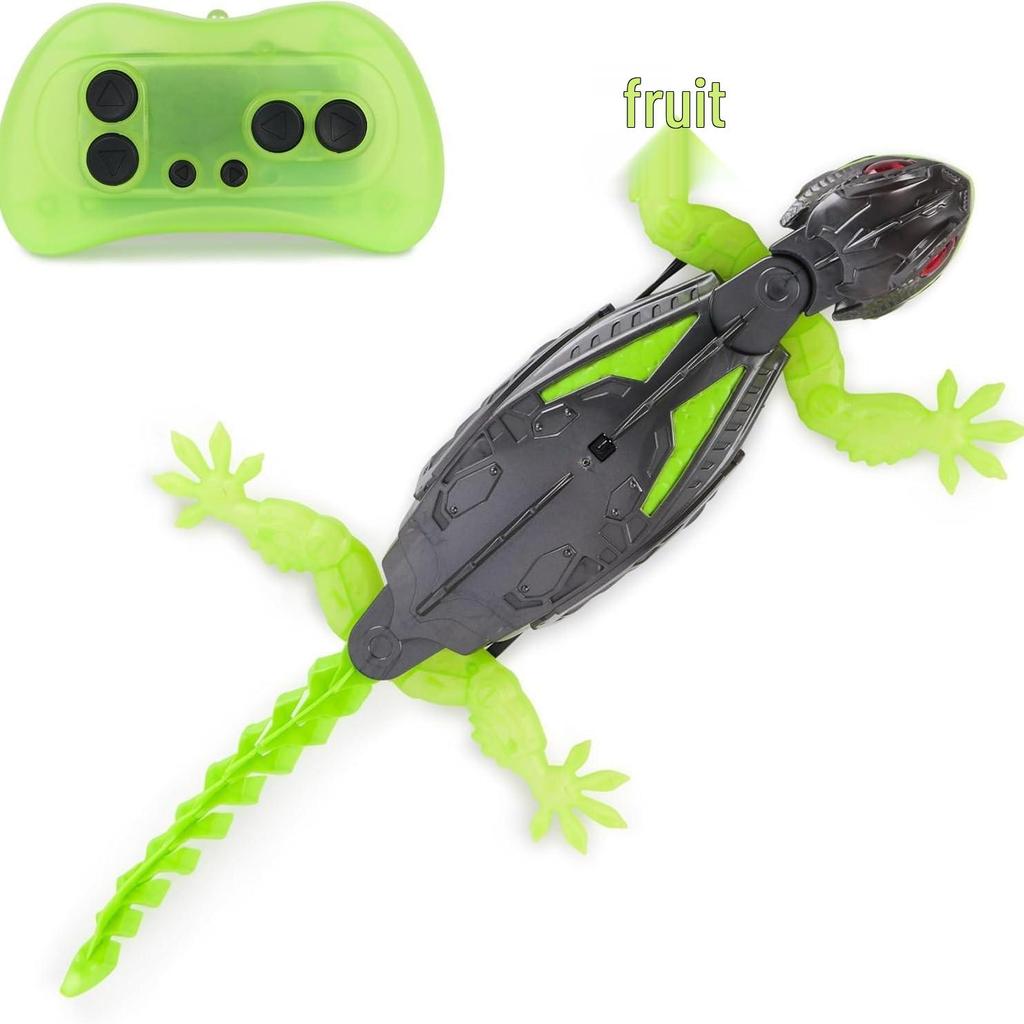 Color-Changing Dragon Gecko Climbing Car: Rechargeable Halloween Prank Toy for Kids