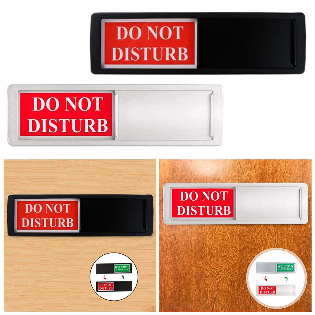 2 Pieces Adhesive Privacy Sign for Office Bedroom Signage