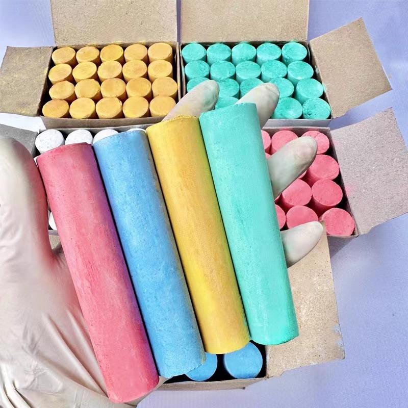 Construction Site Thick Steel Pipe Marking Chalk - Extra Large White Chalk
