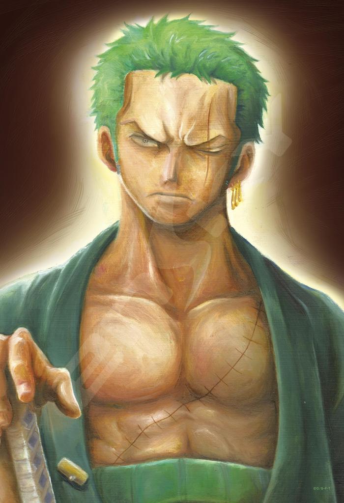 Ensky One Piece Portrait 26 X 38cm Jigsaw Puzzle 300 Piece JIGSAW PUZZLE "Roronoa Zoro" 300-1379