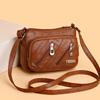 Fashionable Women's Shoulder Bag, PU Leather Small Square Bag, Retro Crossbody Bag Suitable for Daily Use, Shopping, Commuting