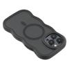For iPhone 14 Pro Case Compatible with MagSafe TPU + PC Phone Back Cover Skin Touch Wave Shape