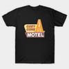 Asian Size Men Print T-shirt Cozy Cone No-Cut Heat Transfer Print Cotton Tshirt