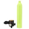 Mini Scuba Tank 0.5L Portable with Pressure Gauge Mini Diving Oxygen Cylinder for Snorkeling Green