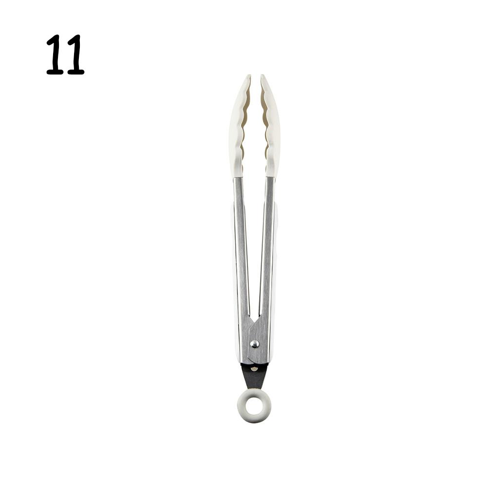 Conjunto de utensílios de cozinha de silicone antiaderente, espátula, batedores de ovos, pá, cabo de aço inoxidável, conjunto de utensílios de cozinha