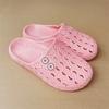 Slippers summer home bag head sandals bathroom bath non-slip soft-soled hole shoes