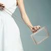 Summer Acrylic Transparent Bag Box Bag Women Handbags Portable Banquet Crossbody Bag  Party