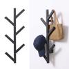 Metal Hat Rack Wall Mount Clothes Hanger Rack Universal Coat Rack  Bedroom