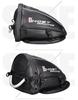 Motorcycle PU Leather Rear Seat Tail Bag Tool Bag Waterproof Carbon Fiber Color