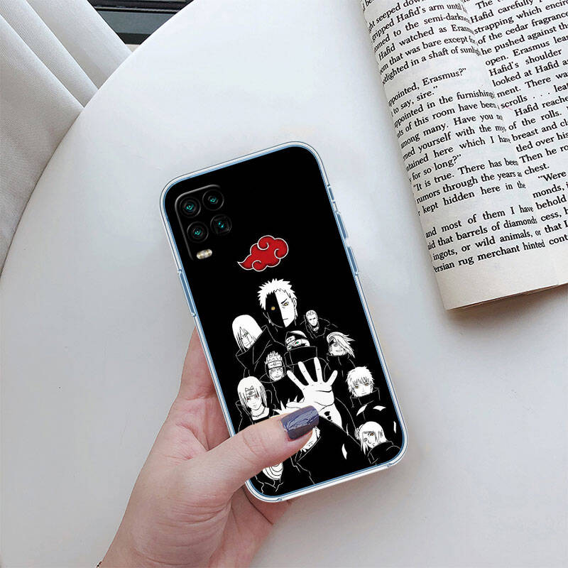 MH96 Naruto Akatsuki Case for Motorola E7 G6 G7 G8 G9 Plus Power Play G10 G20 G04 E30 E40 E22 E20 E13 E15 G22 G23 G05 G75 G35 G55