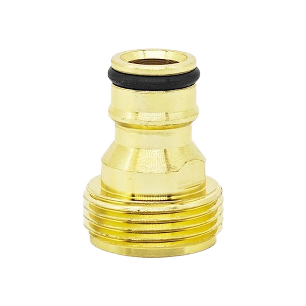 Aluminum 3/4 Garden Hose Quick Connector Water Nipple Adapter For Garden Hose Tap Car Wash Watering Tube Repair Jiont