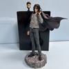 30CM Anime Figuur Attack On Titan Eren Jaeger Figuur Staand Pak Aankleden Verwisselbaar Hoofd Model Speelgoed Cadeau Actiefiguur