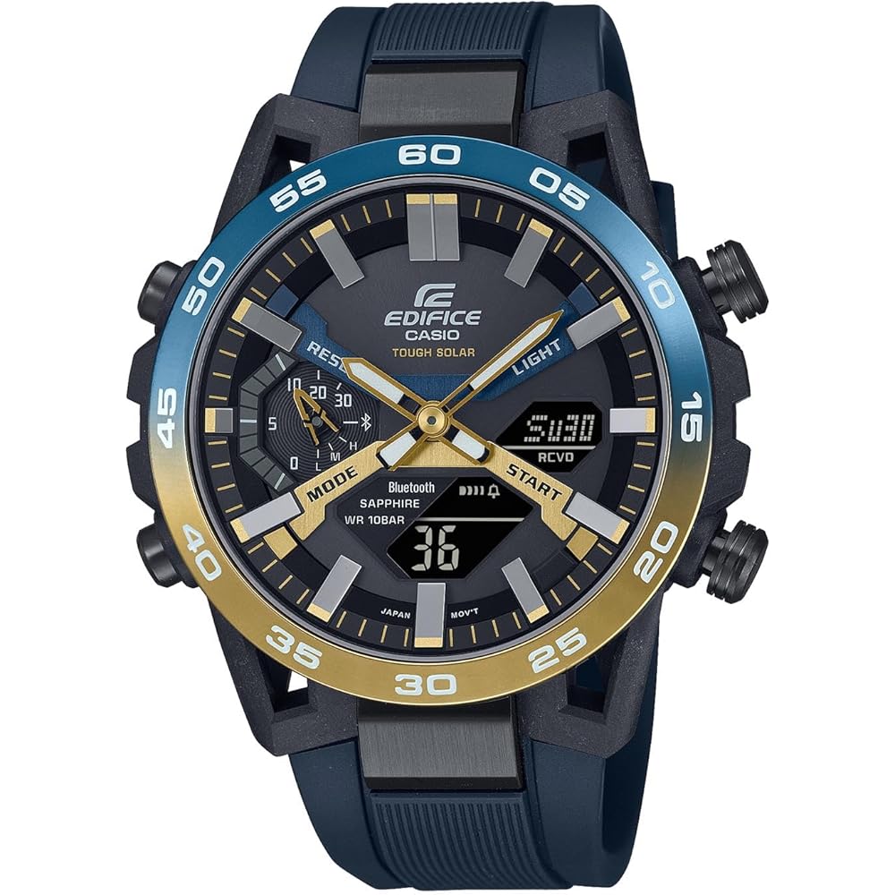 

Casio Edifice Nighttime Drive Series Watch, Bluetooth, Solar, Sapphire Crystal, Men s, Blue, ECB-2000YNP-1AJF (Official Japanese Product)