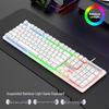 K5 Luminous USB Mechanical Keyboard & Mouse Combo for Gaming and Laptops