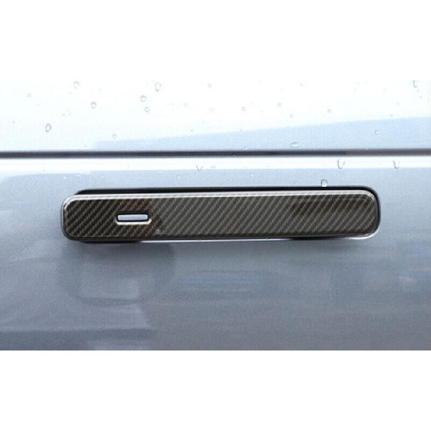 For Range Rover Velar 2018-2023 Carbon Fiber Exterior Side Door Handle Cover 4PC