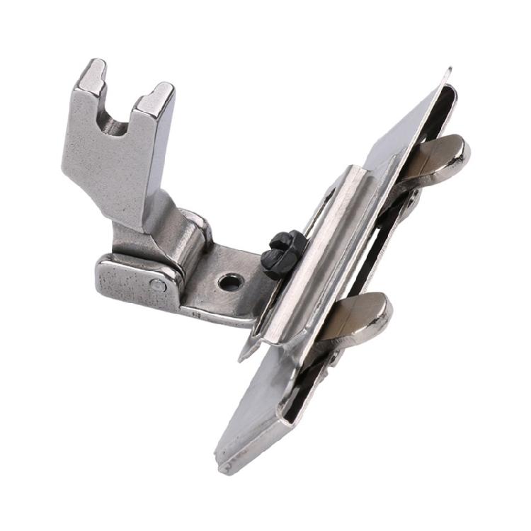 Metal Sewing Machine Presser Foot Adjustable Width Webbing Stitching Presser Foot For Heavy Duty Fabric Crafting Project