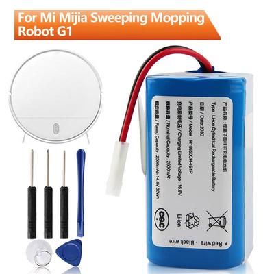 New Replacement Battery H18650CH-4S1P For Xiaomi Mijia Mi Sweeping Mopping Robot Vacuum Cleaner G1 2500mAh