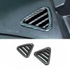Carbon Fiber Dashboard Air Outlet Vent Cover Trim For Chevrolet Equinox 2017-21