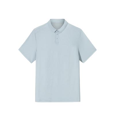 Training Series Solid Color Comfortable Breathable Versatile Slim Fit Short Sleeve Polo Shirt Men Polo Shirts Cloud-Gray 952527112-1
