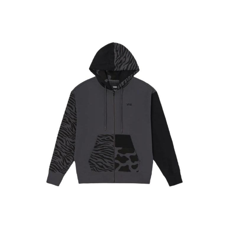 Толстовки Vans Мужские Серые С Капюшоном Умеренный Кардиган VN0A7TOE1O7 XL