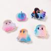 Dreamy Gradient Halloween Ghost Pumpkin Hair Clip - Cute & Soft Women's Claw Accessory