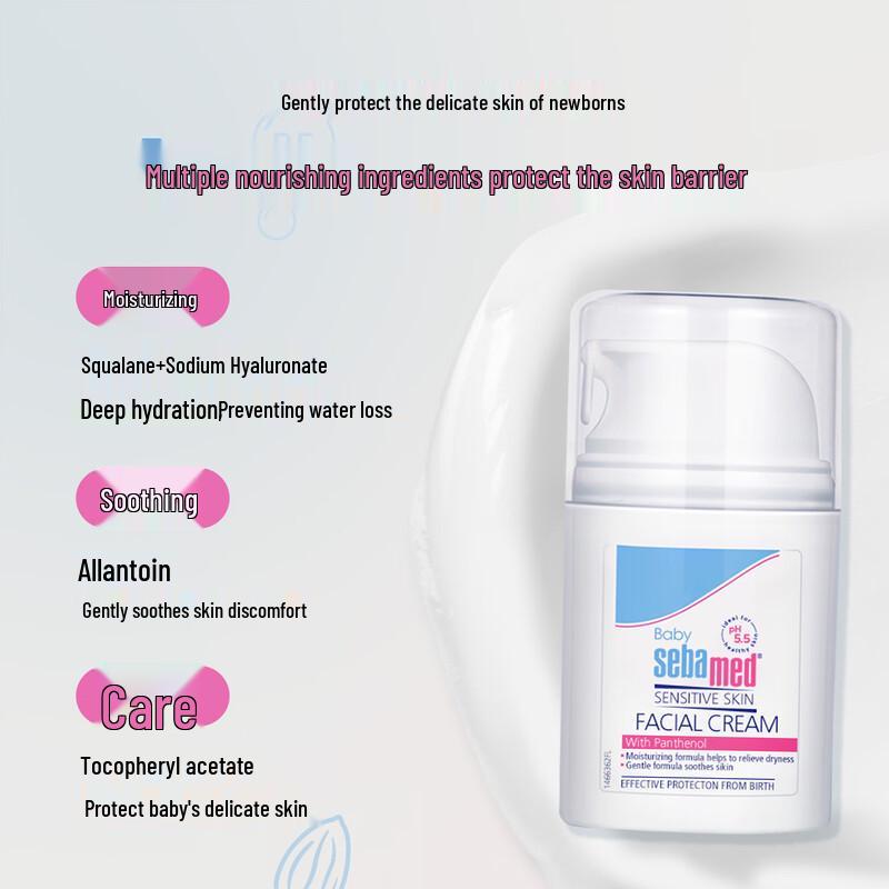 Sebamed Feuchtigkeitsspendende Hautpflege für Babys