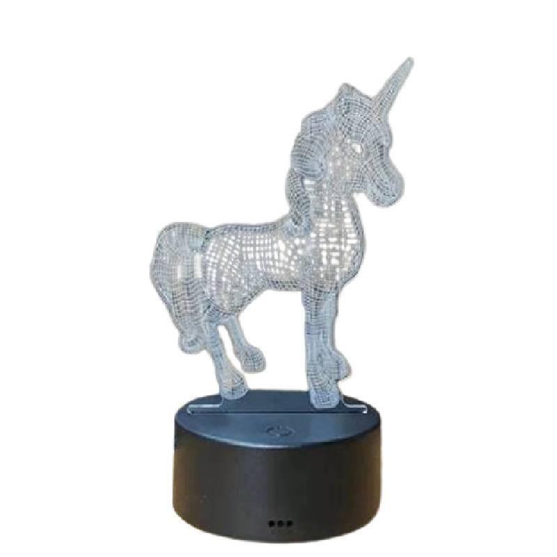 3d Led Acrylic Night Light Usb Touch Remote Control Atmosphere Lamp