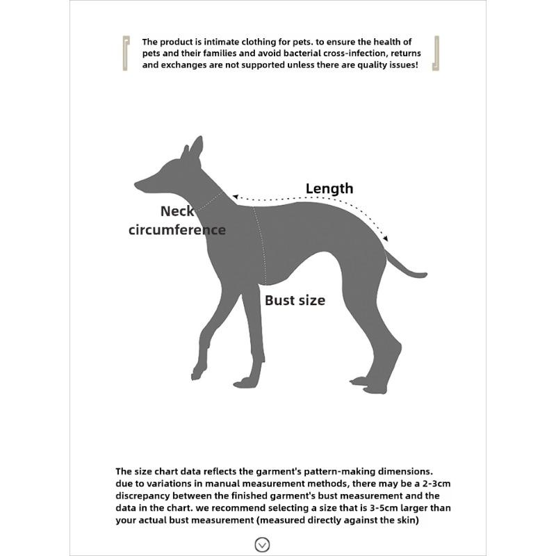 Autumn and Winter Cashmere Belly Four-legged Clothing Fabric Soft and Warm Little Greyhound Whippet Bellington Terrier Clothes