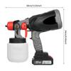 800W elektrický stříkací přístroj na barvy Latexový stříkací stroj 38000RPM pro domácnost lithiová baterie