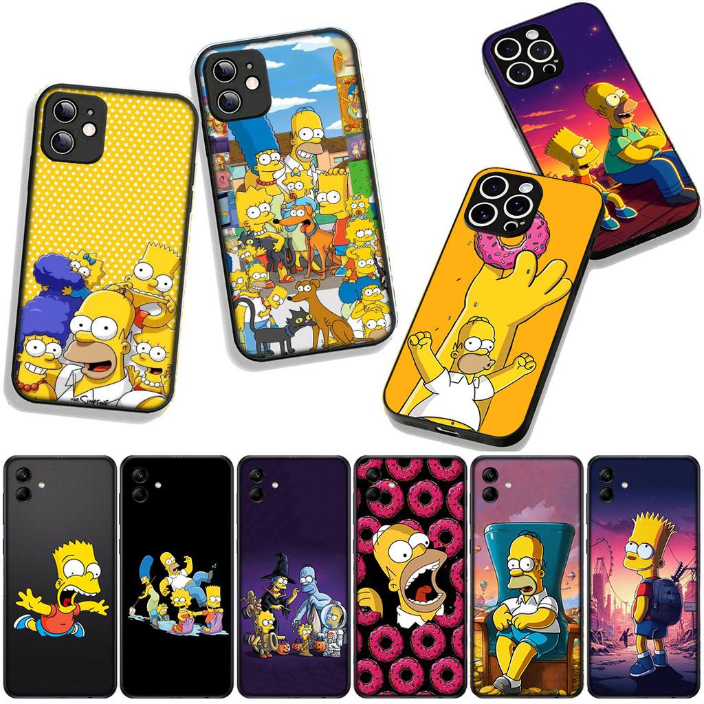 Phone Cover The S-Simpsons Wallpaper Bart for Xiaomi Poco F7 F6 F8 Ultra F5 X7 X6 X5 X3 NFC M7 M6 Pro C85 C75 C65 C71 C61 Case