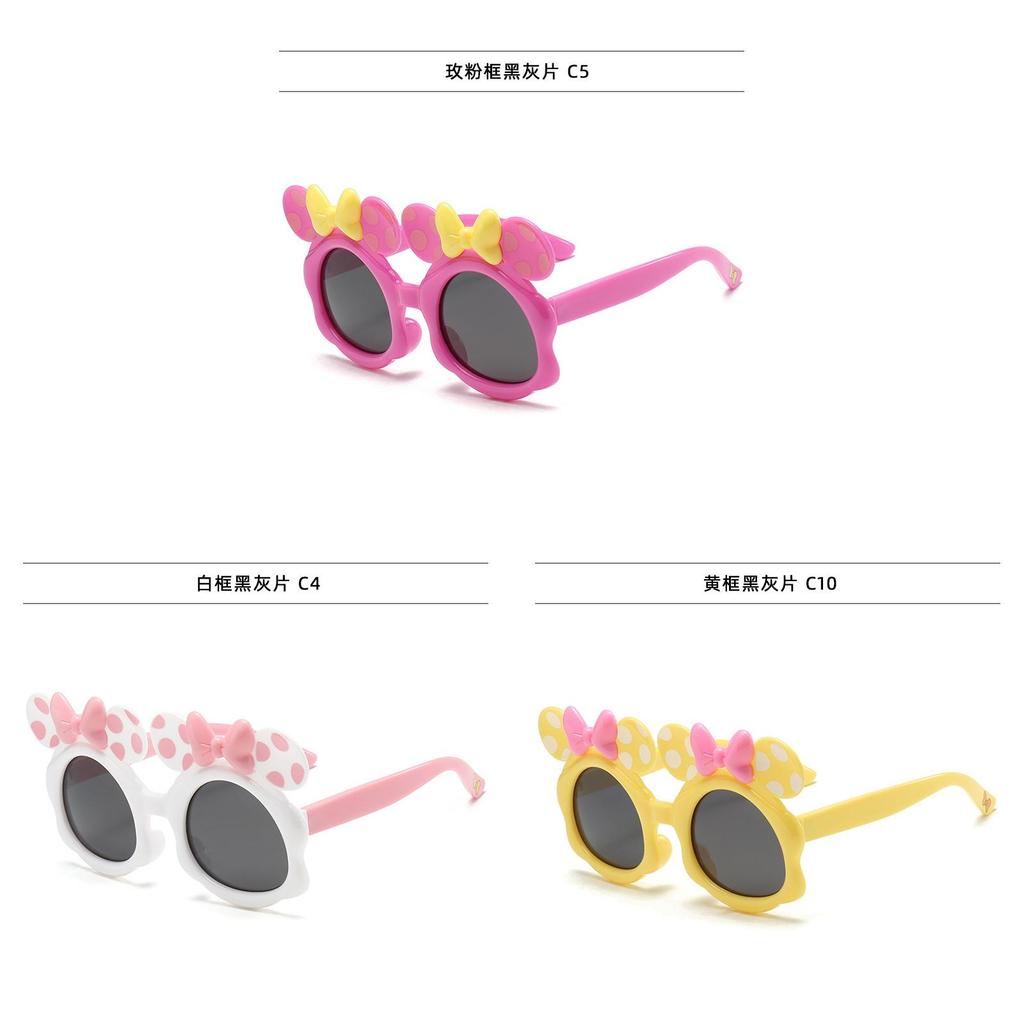 Mickey Mouse Kids Sunglasses With Uv400 Protection And Cartoon Design For Summer Outings