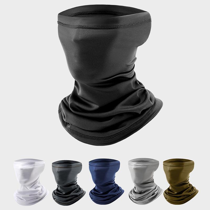 Mountain Bib Face Mask Sunblock Ice Silk Bandana Breathable Sun Protection Outdoor Sports Fishing Magic Scarf Men Women
