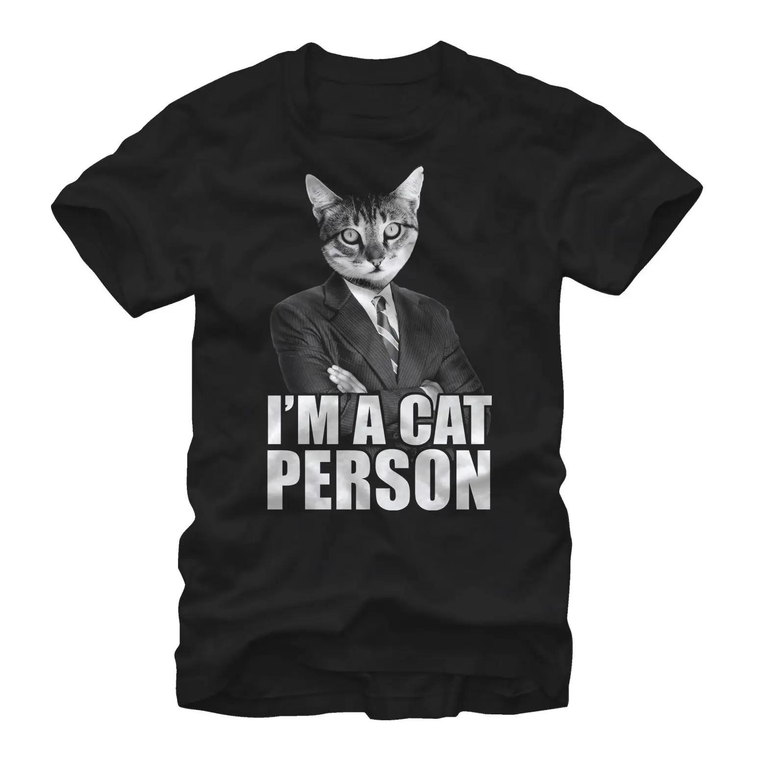

Funny I m A Cat Person T-Shirt 100% Cotton O-Neck Summer Short Sleeve Casual Mens T-shirt Size S-3XL - Men s Summer Cotton Gr... S разноцветный