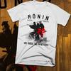 Samurai T-shirt Tops Tees Unisex, Ronin Japanese Bushido Code Kanji Retro All Sizes, Soft Cotton